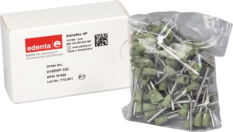 Alphaflex  Packung  100 Stück grün, HP, Figur 030, 10 mm, ISO 060