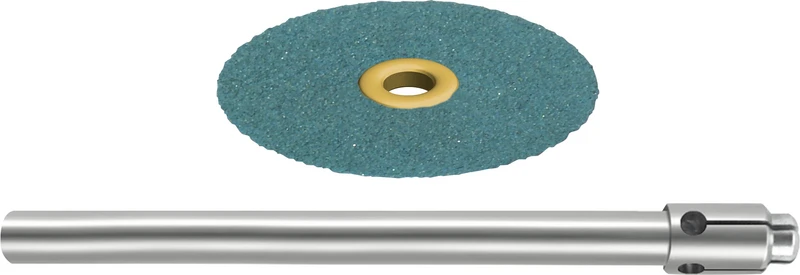 EVE FLEXI - DIA  Packung  100 Stück unmontiert, blau grob, Figur Scheibe, 17 x 0,17 mm, 1 Mandrell