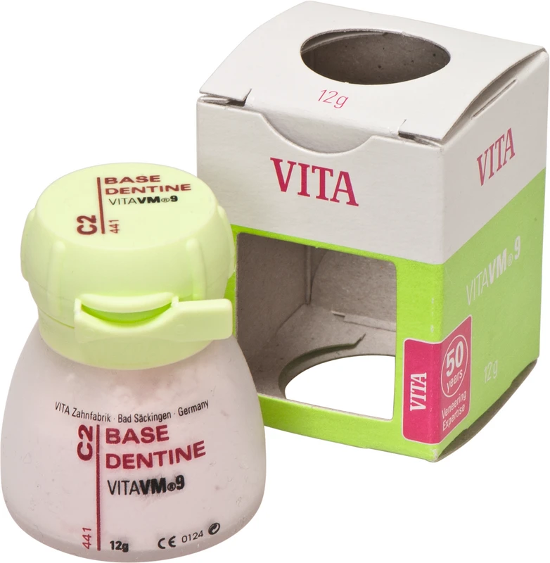 VITA VM® 9 classical A1-D4®  Dose  12 g Pulver base dentine C2