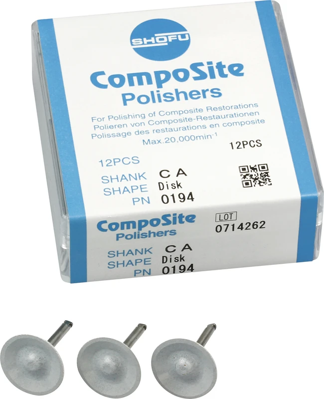 CompoSite  Packung  12 Stück Standard, RA, Figur Scheibe, ISO 160