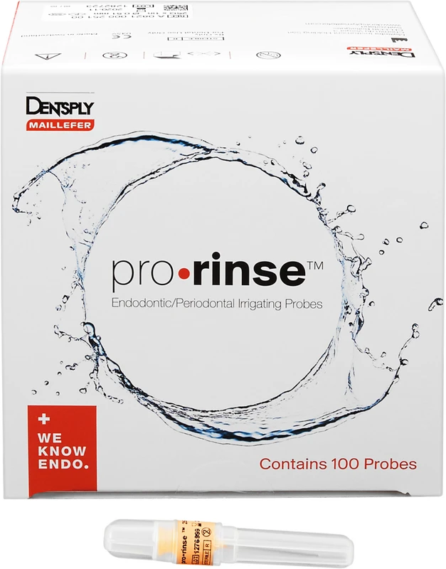 pro.rinse  Packung  100 Stück orange, Ø 0,51 mm, 24GA