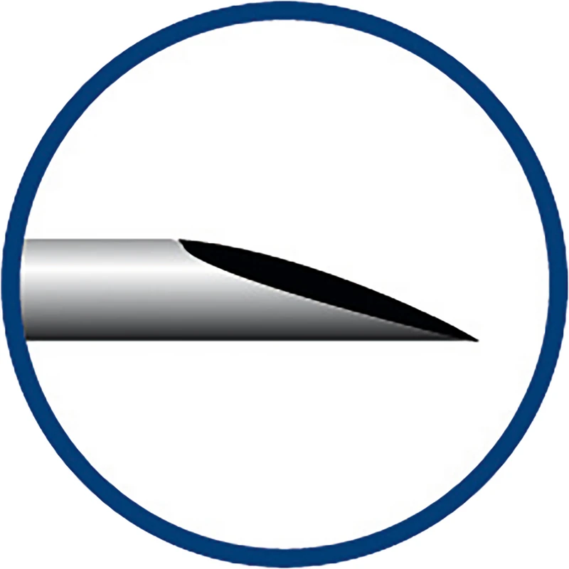 MIRAJECT® LUER  Packung  100 Stück gelb, G27 Ø 0,4 x 23mm