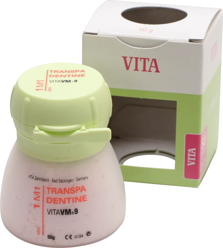 VITA VM® 9 3D-MASTER®  Dose  50 g Pulver transpa dentine 1M1