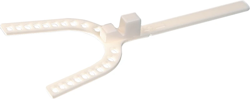 GEORGE GAUGE Bissregistrierung  Packung  10 Stück 5 mm, weiß groß