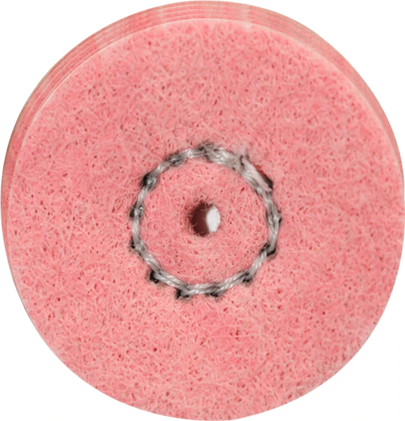 SOFT WHEELS  Packung  6 Stück imprägniert, unmontiert, pink extra fein, Figur 372, 3 mm, ISO 220