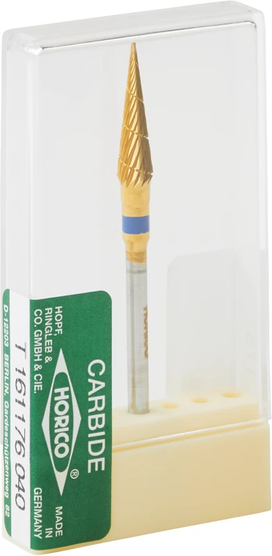 HM-Fräser 161  Stück  Titannitrid beschichtet, Querhieb, blau normal, HP, Figur T161, 14 mm, ISO 040