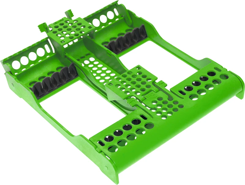 E-Z Jett Kassetten  Stück  20,2 x 17,9 x 3 cm, für 10 Instrumente neongrün