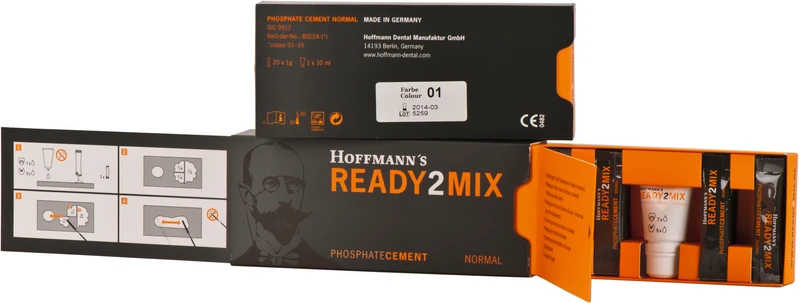 HOFFMANN´S READY2MIX  Packung  20 x 1 g Stickpack FB1 normalhärtend, 10 ml Flüssigkeit
