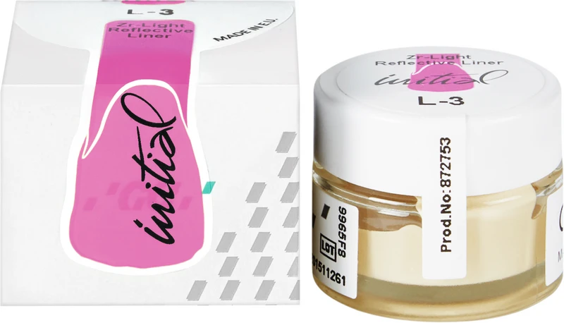 GC Initial IQ Layering-over-Zircon  Dose  3 g Paste Light Reflective liner 3