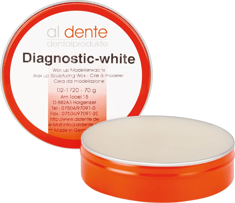 Diagnosticwachs  Dose  70 g weiß