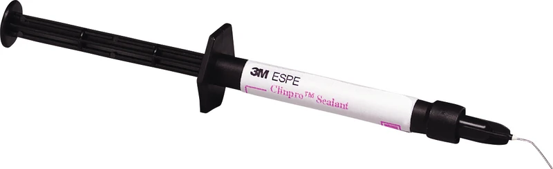 Clinpro Sealant  Packung  1,2 ml Spritze, 10 Applikationskanülen schwarz