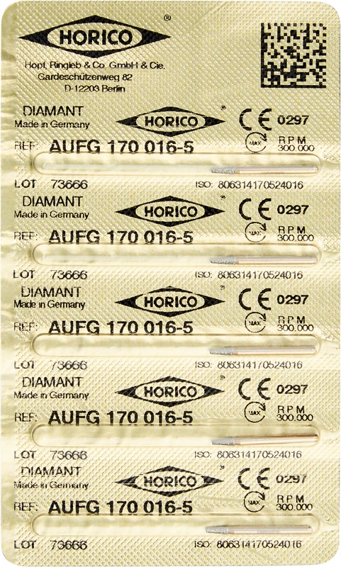 Diamant AuFG 170  Packung  5 Stück FG, Figur 170, ISO 016