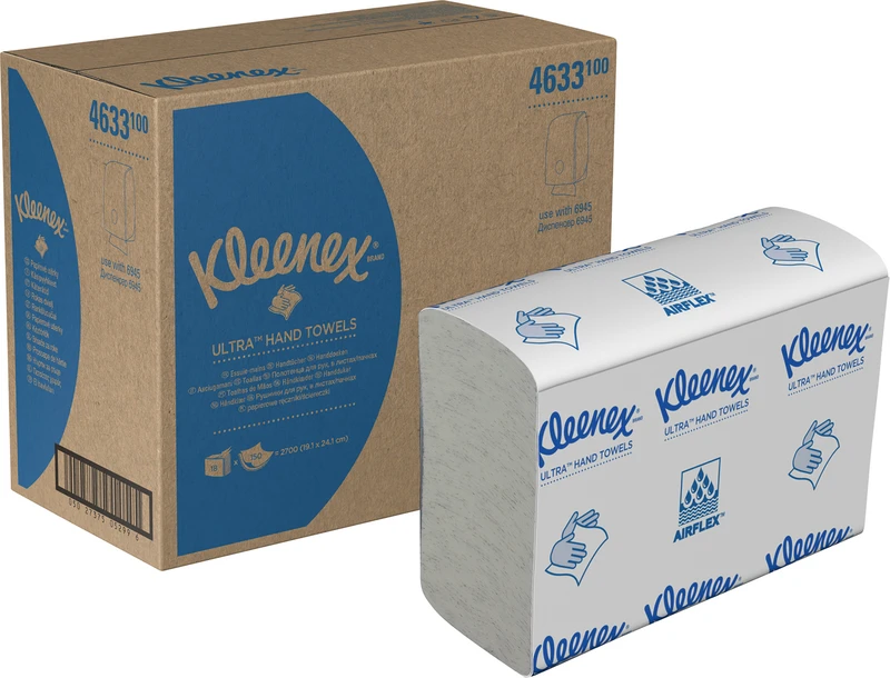 Kleenex® Ultra Handtücher  Karton  18 x 150 Stück (B x L) 24,1 x 19,1 cm