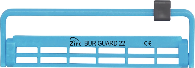 Steri-Bur Guards  Stück  für 22 Instrumente, neonblau, 12,4 x 3,9 x 1,1 cm