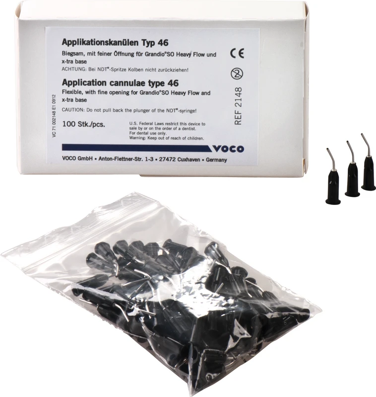 Applikationskanülen Typ 46  Packung  100 Kanülen