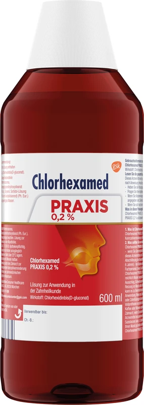 Chlorhexamed® PRAXIS 0,2%  Spenderflasche  600 ml