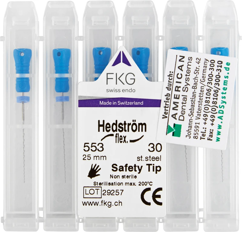 Hedstroemfeile Flexibel SMG  Packung  6 Stück 25 mm ISO 030