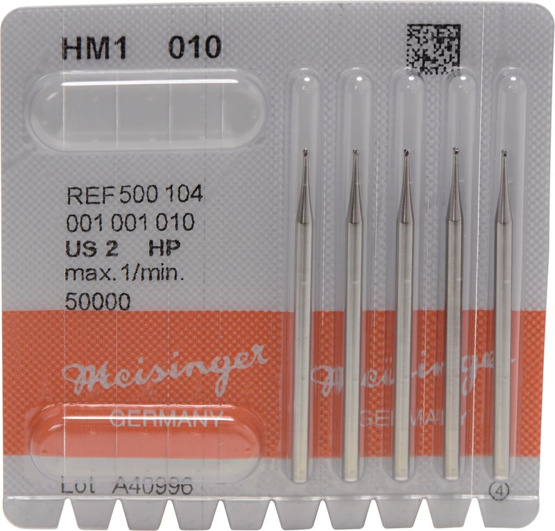 HM-Bohrer 1  Packung  5 Stück HP, Figur 001, ISO 010