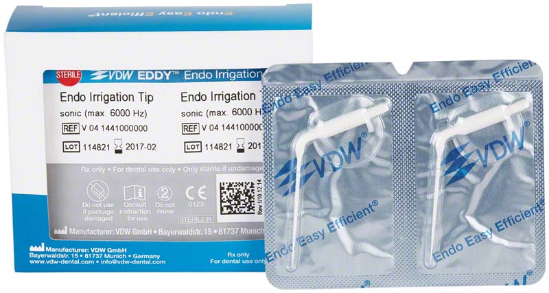 EDDY®  Packung  5 x 2 Blister Spülspitzen steril