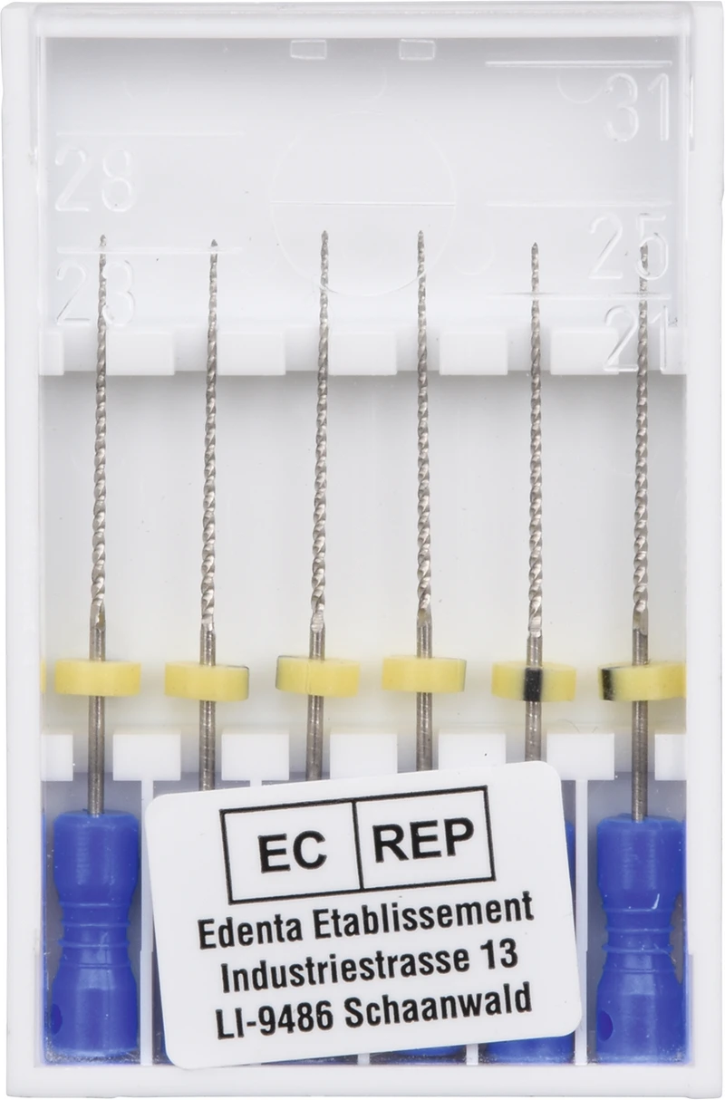 K-Feile 173  Packung  6 Stück 25 mm, ISO 030