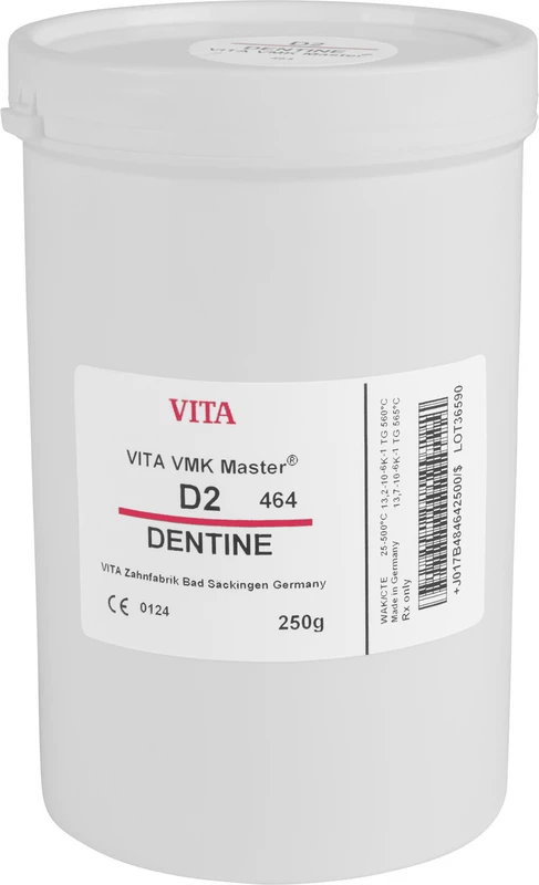 VITA VMK Master® VITA classical A1-D4®  Dose  250 g Pulver dentin D2