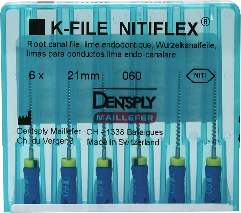 File NiTiflex  Packung  6 Stück 21 mm ISO 060
