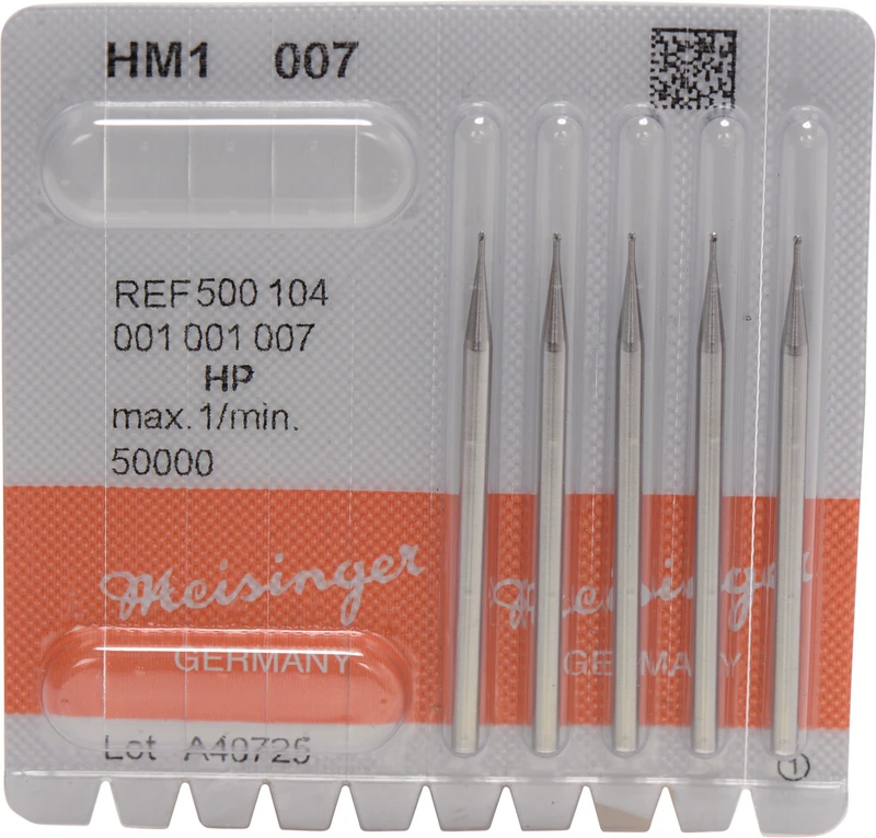 HM-Bohrer 1  Packung  5 Stück HP, Figur 001, ISO 007