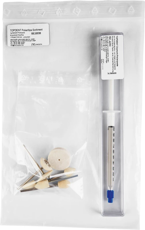 TOPDENT Polierfilze  Sortiment
