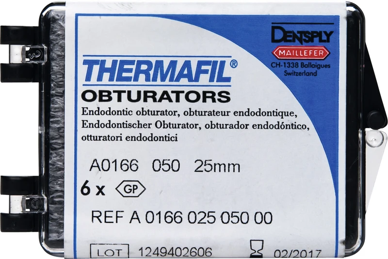 THERMAFIL® Obturatoren  Packung  6 Stück ISO 050