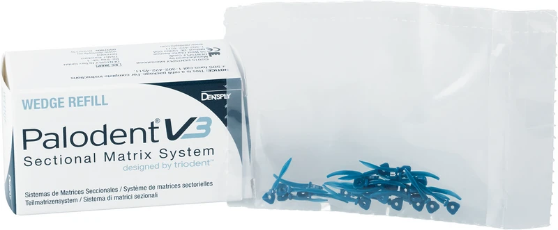 Palodent® V3 Teilmatrizensystem Keile  Packung  100 Stück klein