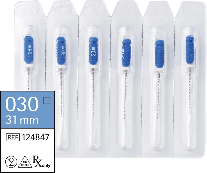 smart K-Feilen  Packung  6 Stück 31 mm ISO 030