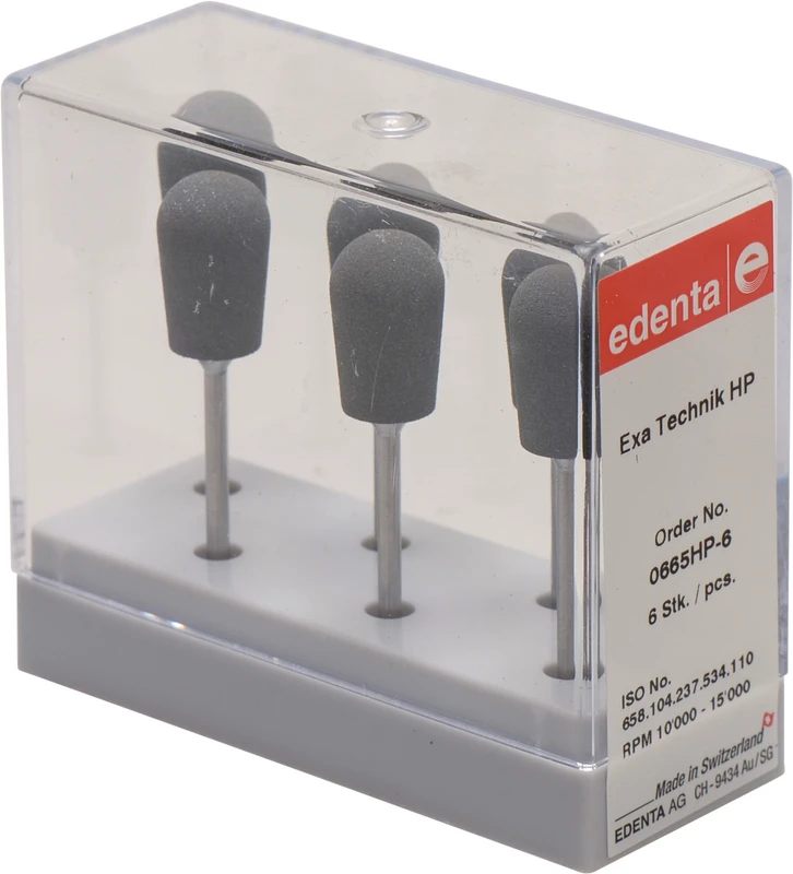 Exa Technique  Packung  6 Stück grau mittel, HP, Figur 237, 18 mm, ISO 110