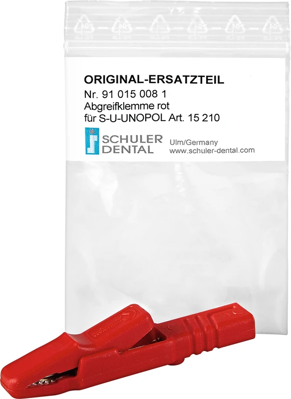 S-U-Unopol Abgreifklemmen  Stück  rot
