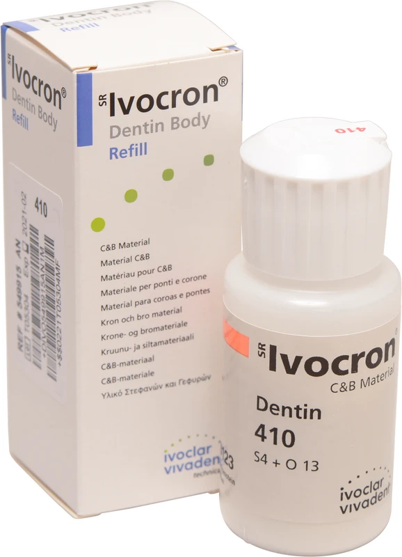 SR Ivocron®  Flasche  30 g Pulver dentin 410\4A