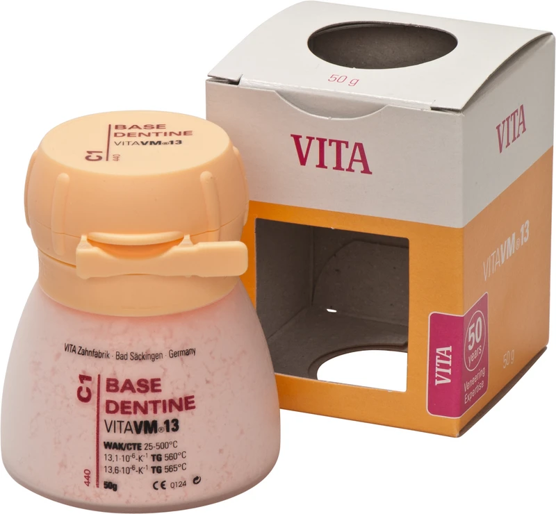 VITA VM® 13 classical A1-D4®  Dose  50 g Pulver base dentine C1