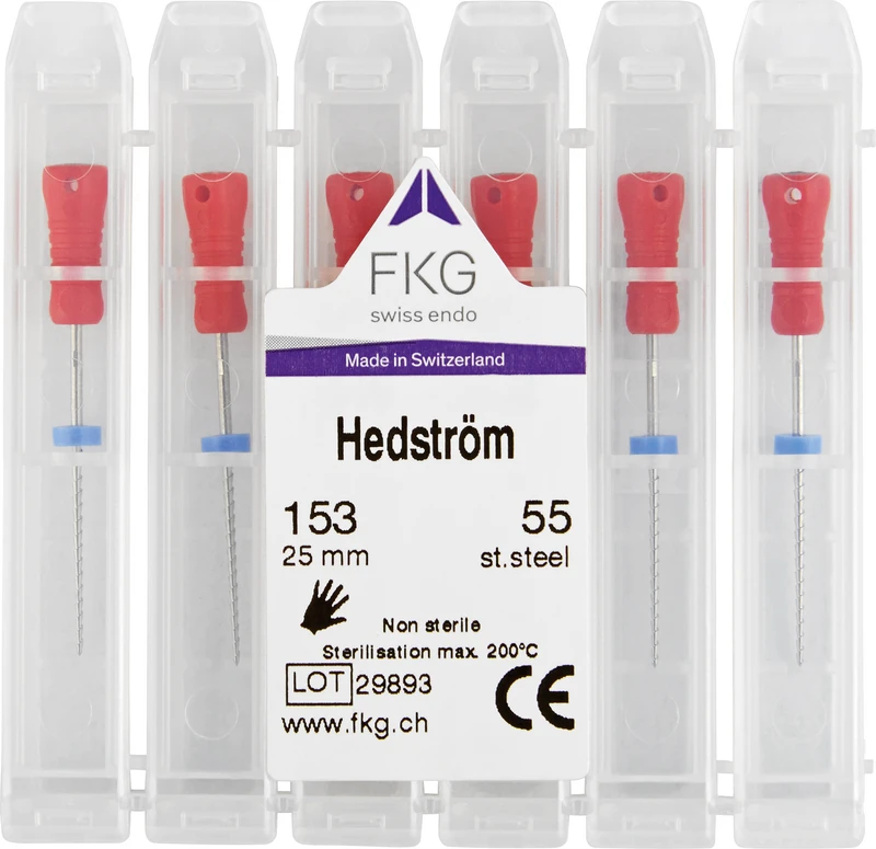 Hedstroemfeile Standard SMG  Packung  6 Stück 25 mm ISO 055