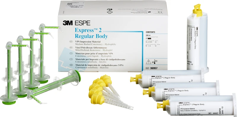 Express 2  Refill Packung  4 x 50 ml Doppelkartusche Regular Body, Zubehör