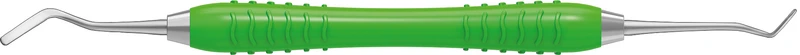 Spatel ASH Colori Silikon LS   Stück  mit Silikongriff, grün