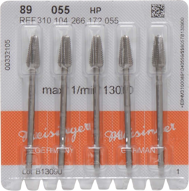 Stahlfräser 89  Packung  5 Fräser ISO 055, HP