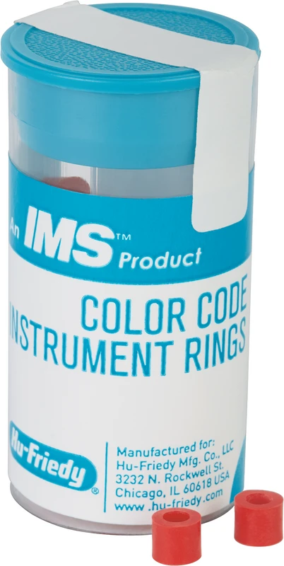 IMS Farbkodierungsringe mini  Packung  50 Stück IMS-1286 , rot