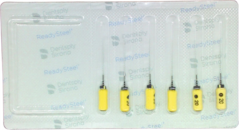 READYSTEEL Senseus Hedstroem Files  Packung  6 Stück 25 mm ISO 020