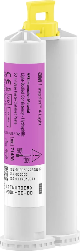 Imprint 4  Refill Packung  4 x 50 ml Doppelkartusche Light, Zubehör