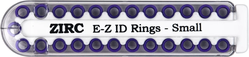 EZ-ID Markierungsringe  Packung  25 Stück neonlila, Ø 3 mm