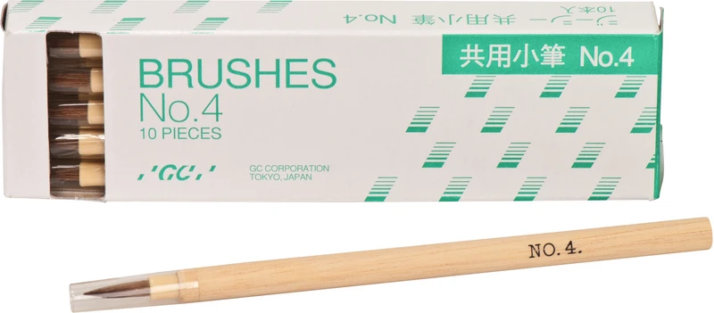 GC Pattern Resin LS Pinsel  Packung  10 Stück No. 4