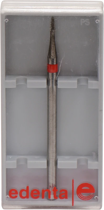 HM-Fräser Schliff 20  Stück  Kreuzverzahnung, rot fein, HP, Figur 274, 3,5 mm, ISO 014