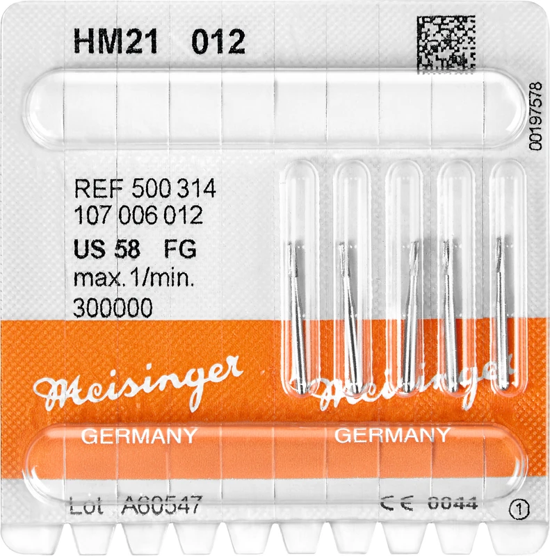 HM-Bohrer 21  Packung  5 Stück FG, Figur 107, 4,1 mm, ISO 012