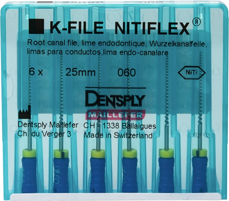 File NiTiflex  Packung  6 Stück 25 mm ISO 060