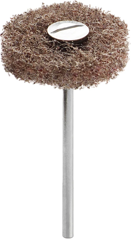 DIMO®  Packung  10 Stück unmontiert, braun grob, inklusive 1 Mandrell