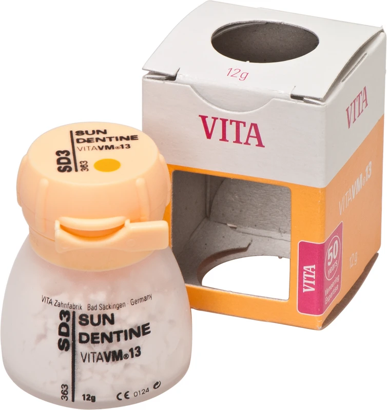 VITA VM®13 Zusatzmassen  Dose  12 g Pulver sun dentin SD3
