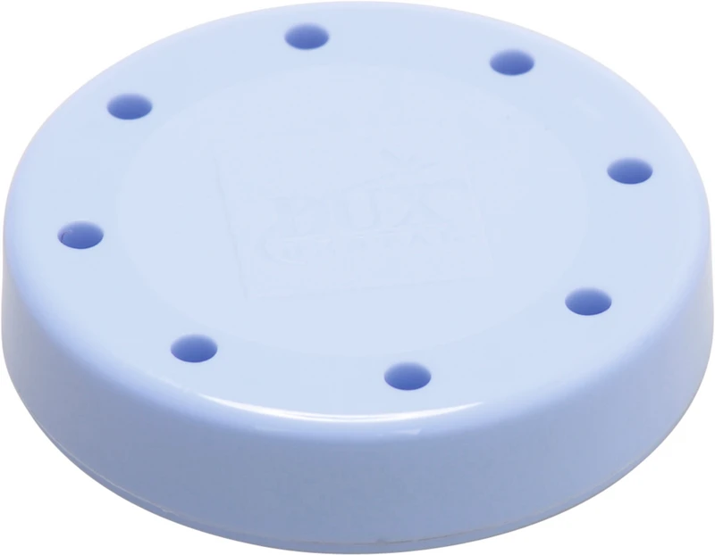 Kleiner Bohrerständer  Stück  8-Loch rund, hellblau